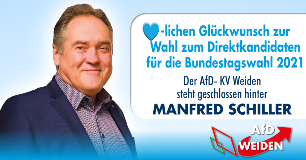 AfD Kandidat Manfred Schiller Bundestag