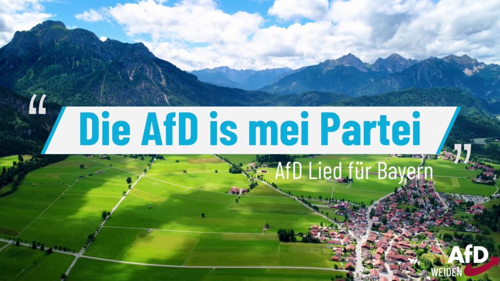 Die AfD is mei Partei - AfD Lied für Bayern Live Version