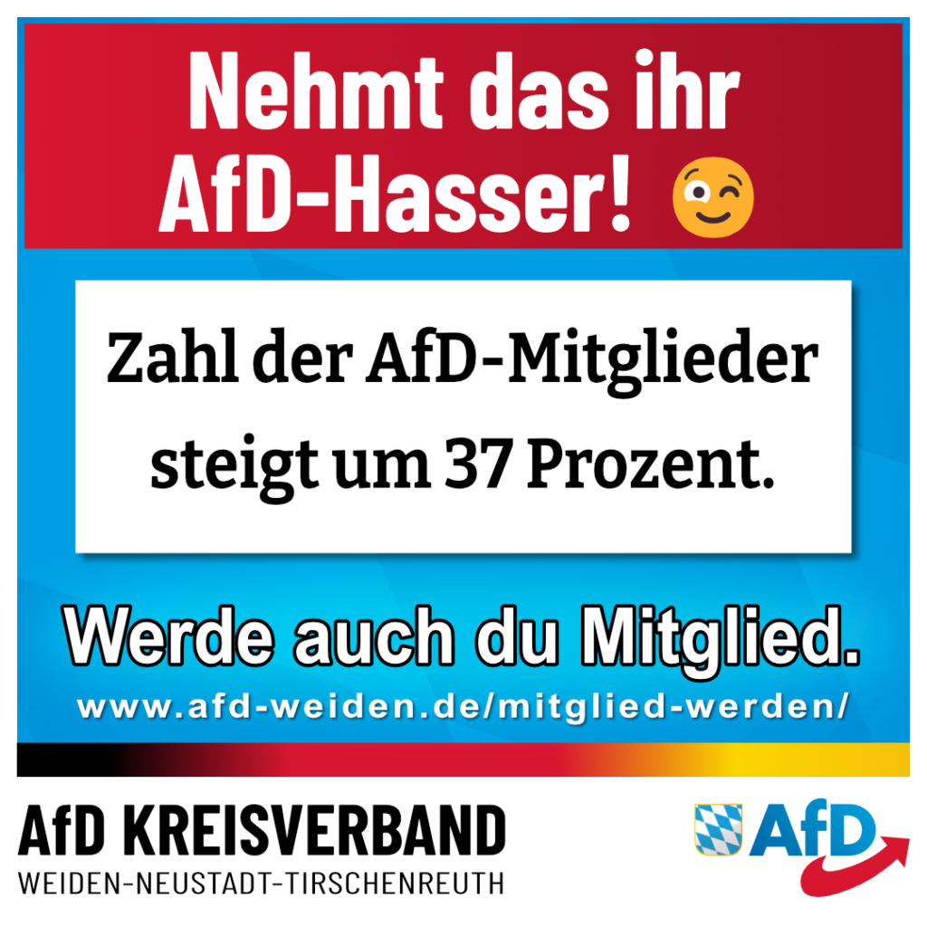 AfD Weiden - Mitglied werden