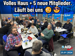 AfD Weiden - Stammtisch 2024-01-25