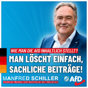 Manfred Schiller AfD - Wie man die AfD inhaltlich stellt.