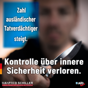 Manfred Schiller AfD - Ausländische Straftäter