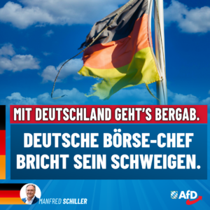 Manfred Schiller AfD - Mit Deutschland gehts bergab