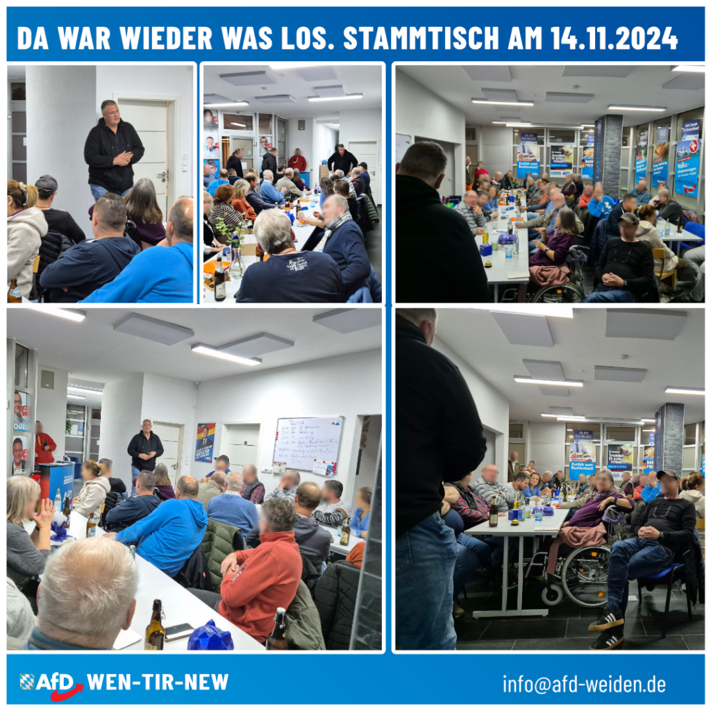 AfD Weiden - Stammtisch - 14-11-2024