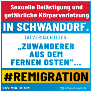 AfD Weiden - Körperverletzung und sexuelle Belästiigung in Schwandorf_14